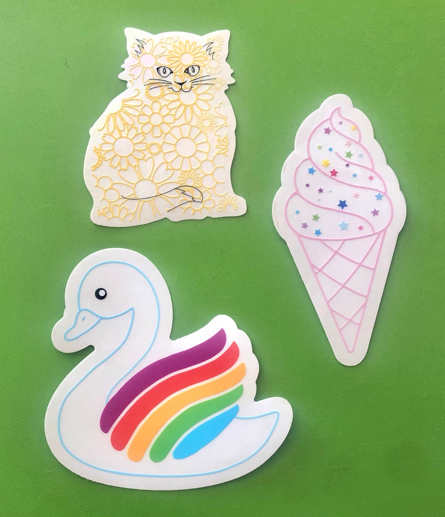 Ice Cream Rainbow Suncatcher