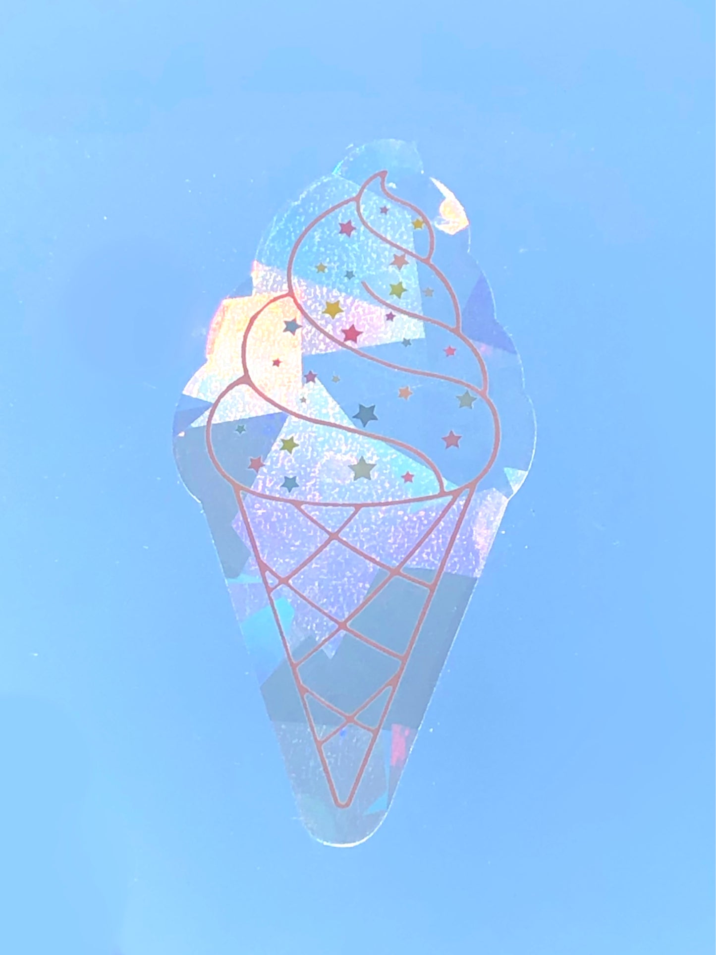 Ice Cream Rainbow Suncatcher