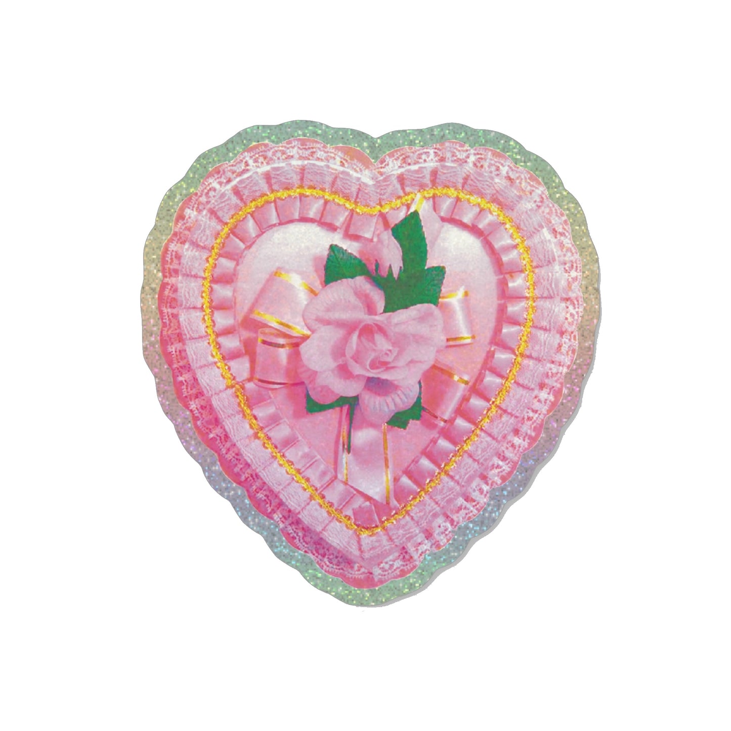 Sparkly Chocolate Box Sticker